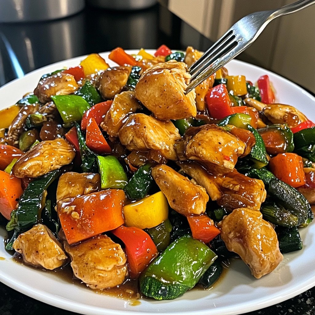 High Protein Chicken Stir Fry