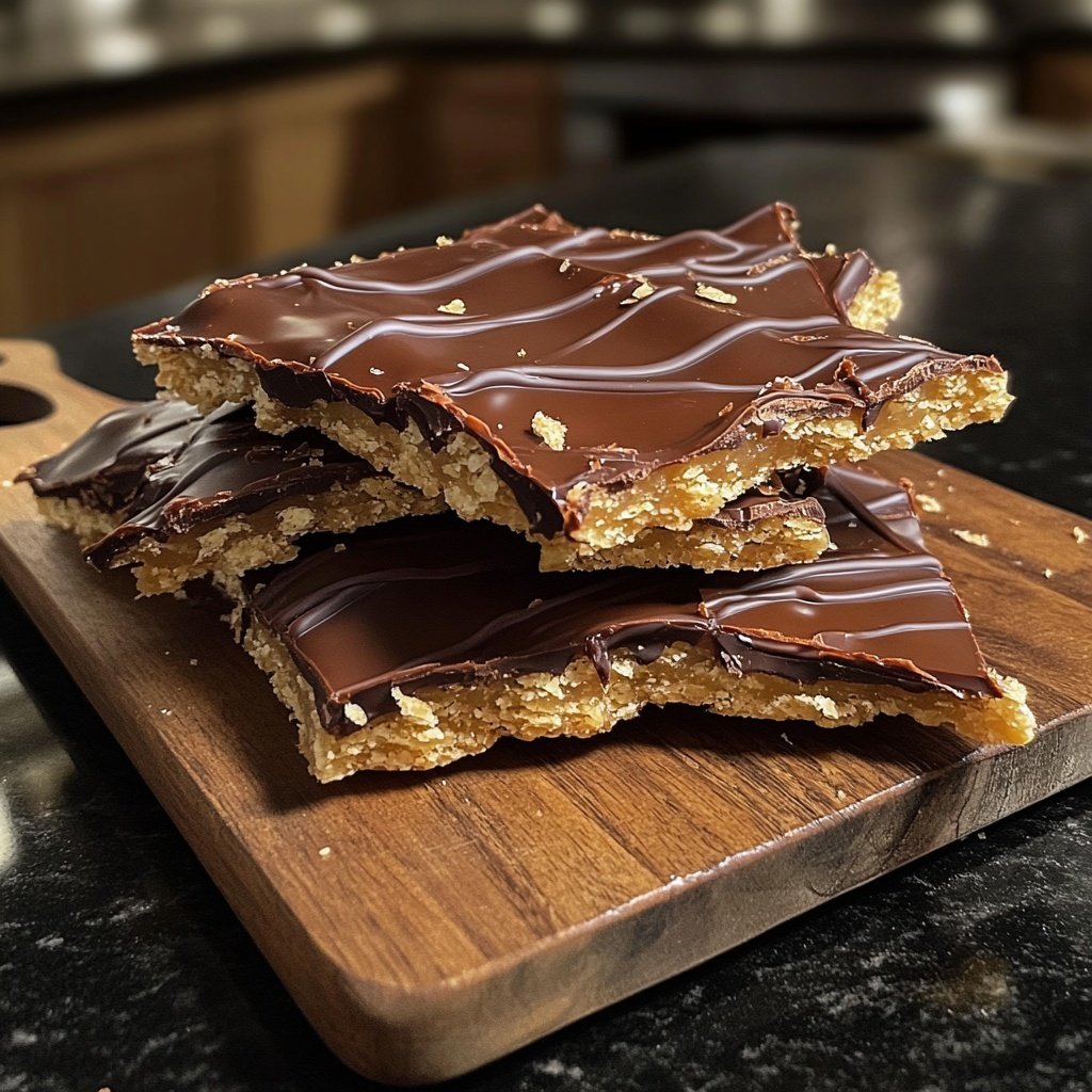 Christmas Crack (Saltine Bark)