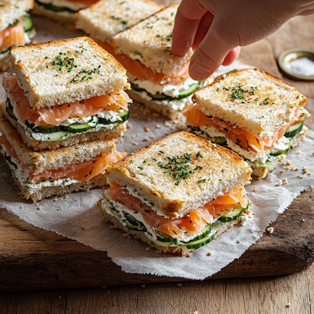 Tea Sandwiches Savory Finger Food Ideas