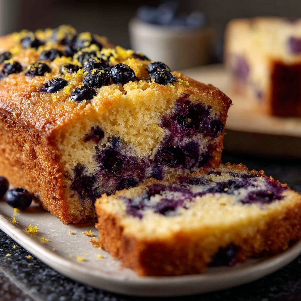 Blueberry Lemon Quick Bread