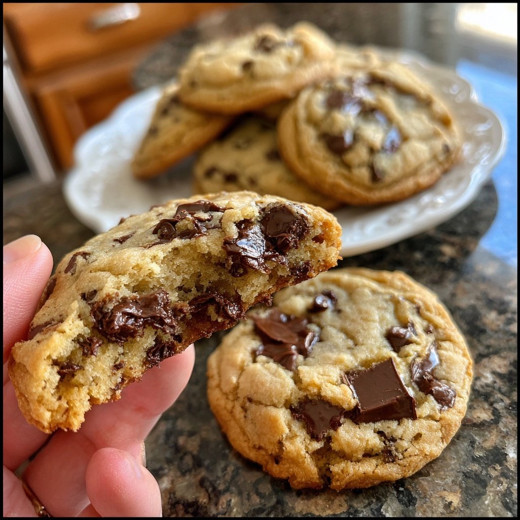 Bakery-Style Chocolate Chip Cookies