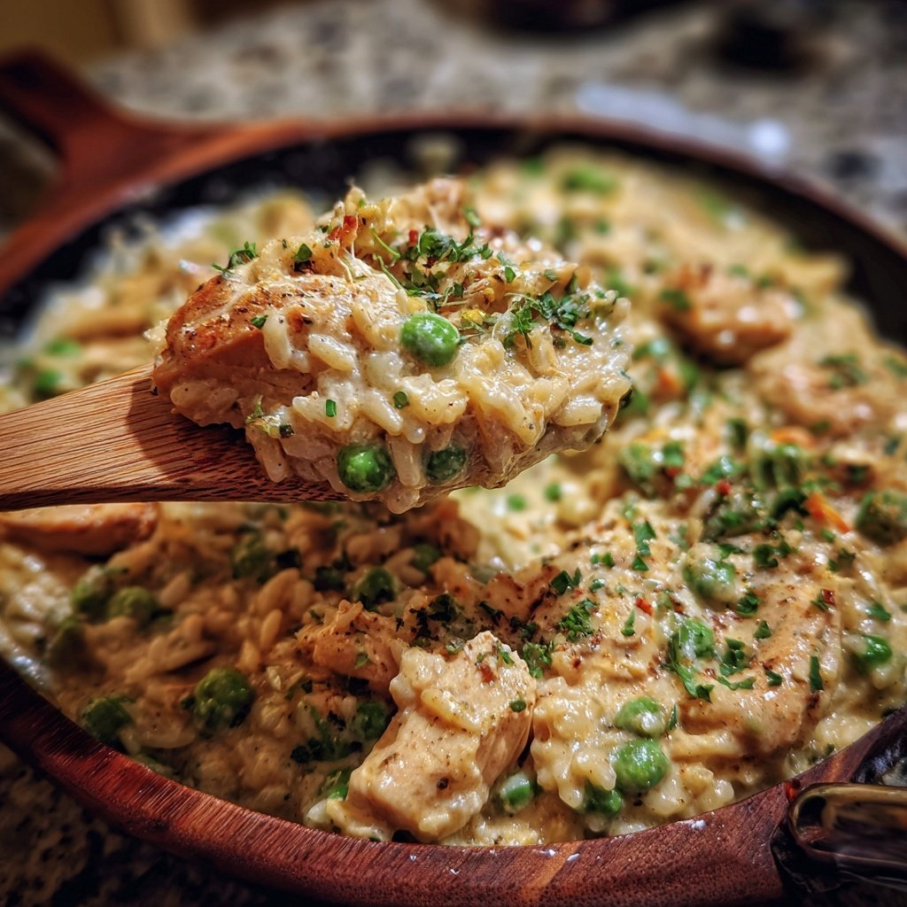 Creamy One Pot Chicken And Rice